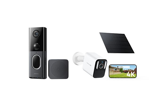 Anona Dual Cam Video Doorbell & Aurora
