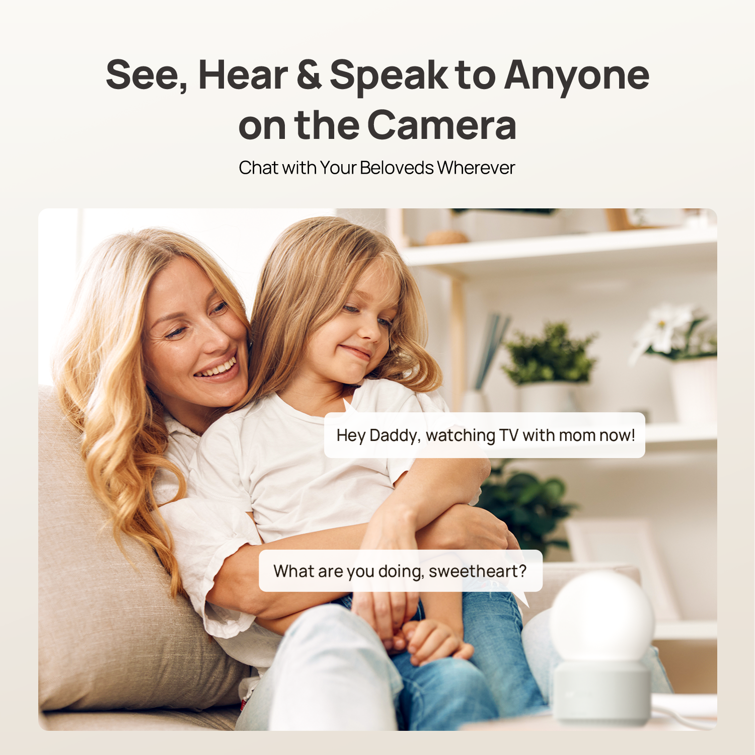 Anona Pano - 4K UHD 360° Pan Tilt Dual-Band Wi-Fi 6 Indoor AI Security Camera