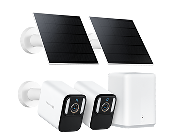 4K Solar Home Security System with 24/7 Recording