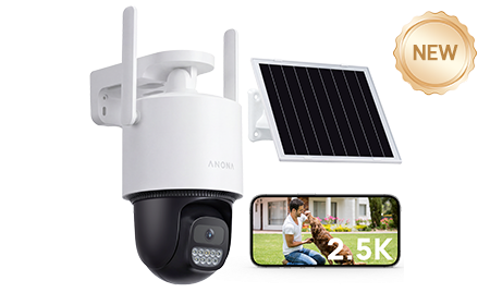 Anona Orbis Solar Outdoor PTZ Security Camera