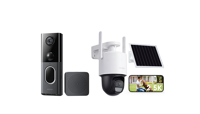 Dual Cam Video Doorbell + Orbis