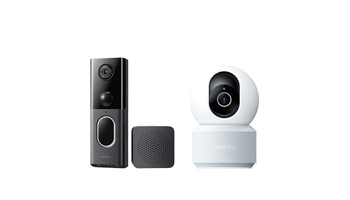 Anona Dual Cam Video Doorbell & Pano