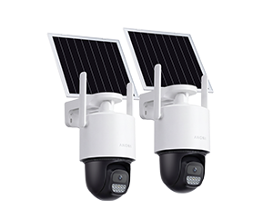 2 Packs（2 Cams + 2 Solar Panels）