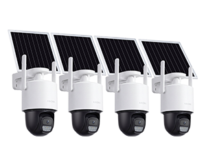 4 Packs（4 Cams + 4 Solar Panels）