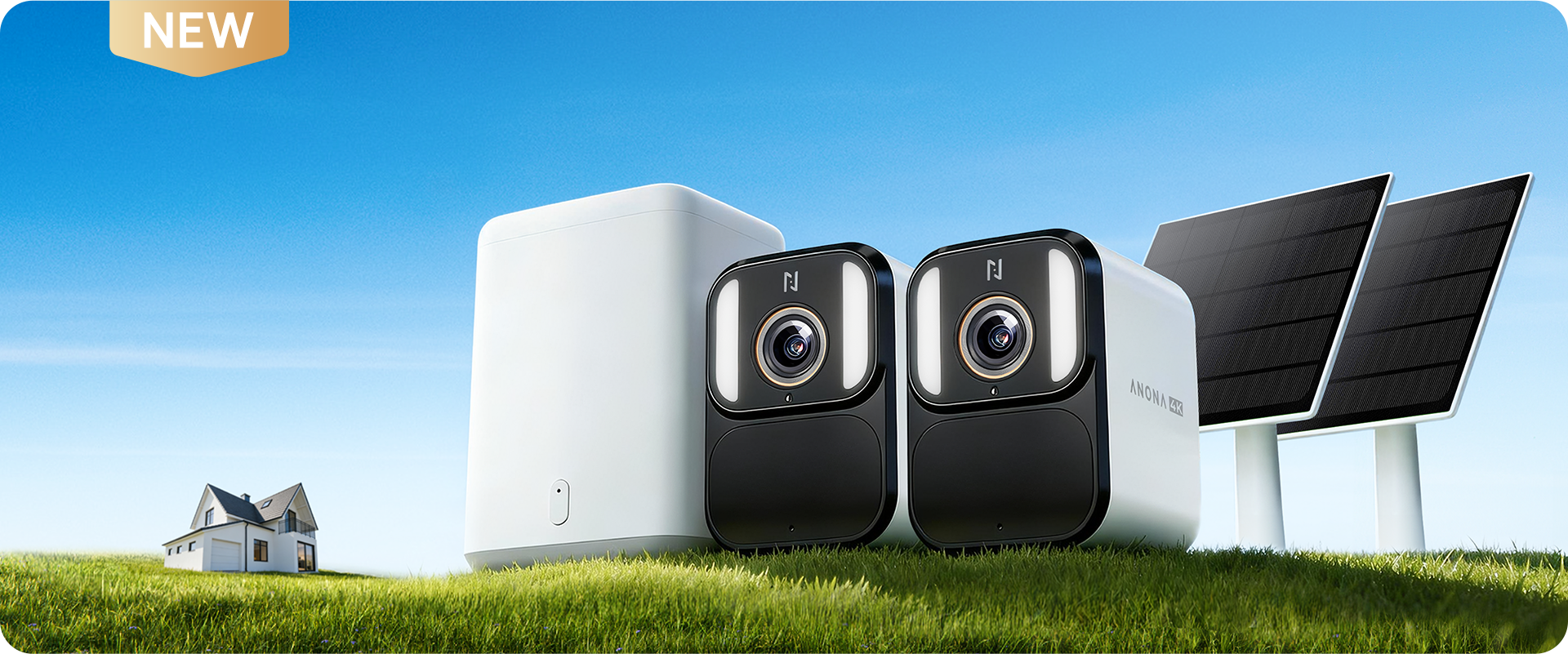 Aurora+ SmartBase Home Security System