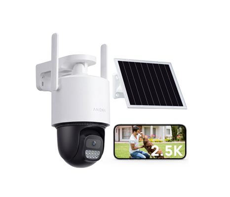 Orbis 360° PT Solar Security Camera