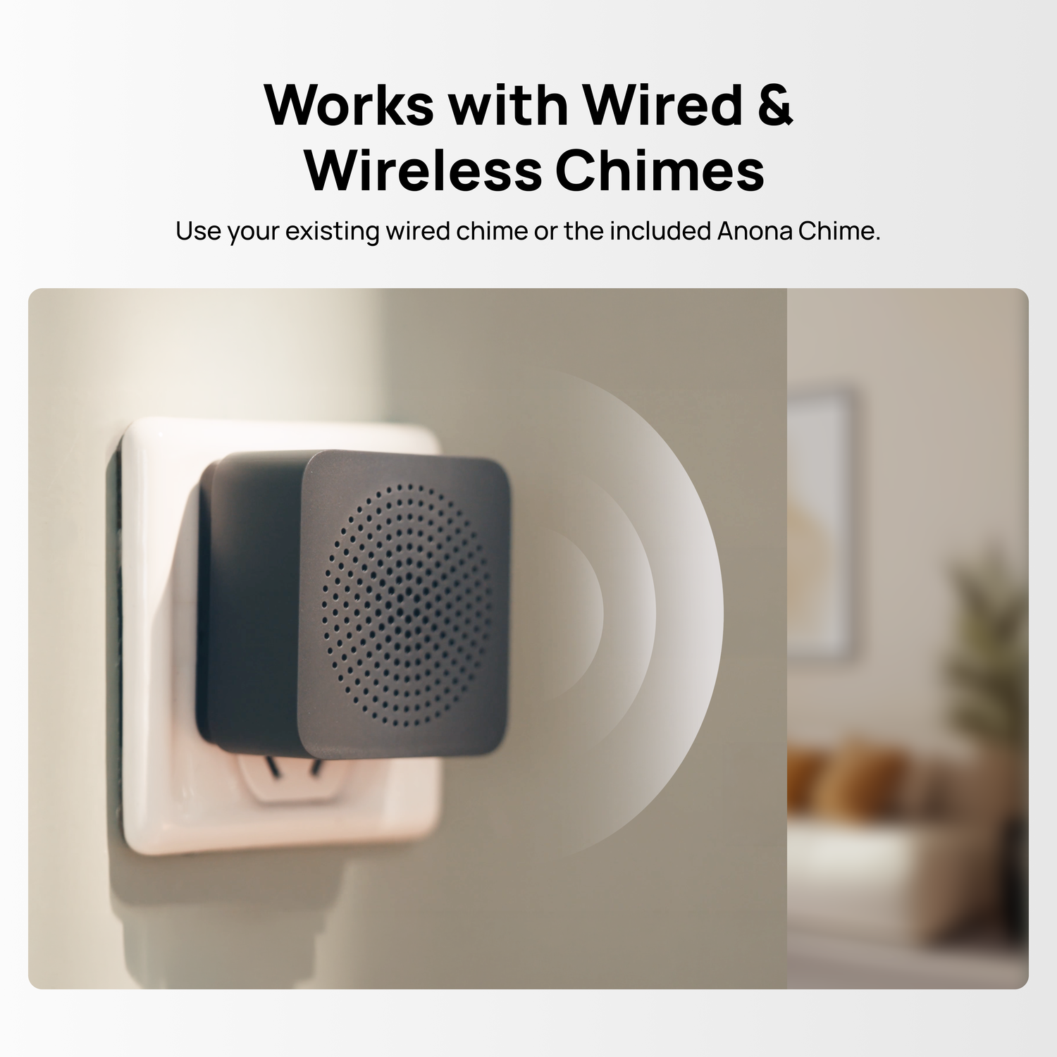 2K+ 5MP Dual Camera Video Doorbell with Chime