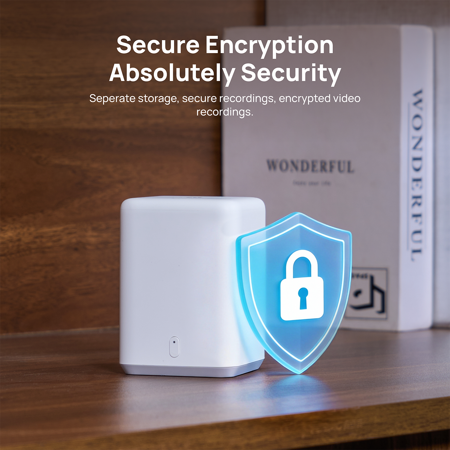 Anona Aurora + SmartBase Kit | 4K UHD 24/7 AOV Solar Outdoor AI-powered Camera Security System